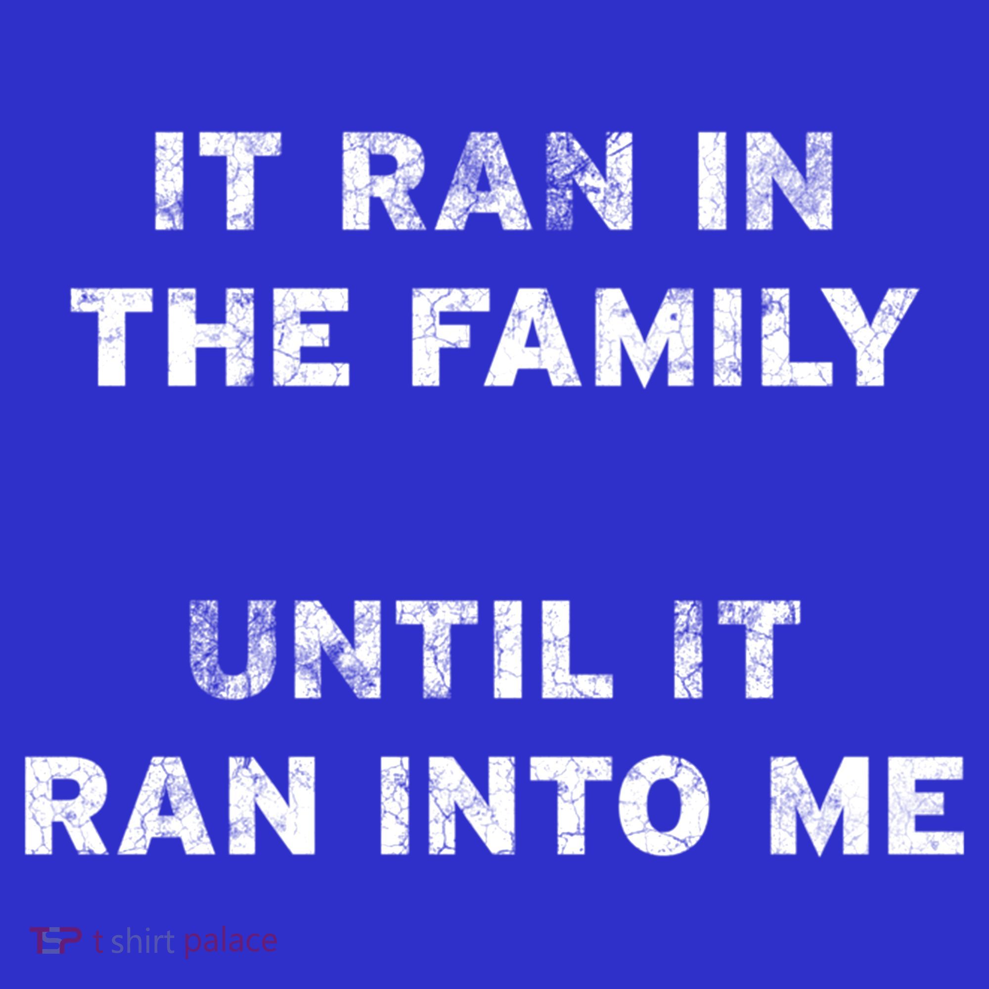 It Ran In The Family Until It Ran Into Me Cancer Survivor Gift Women's Tank Top