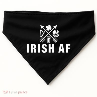 Irish AF USA-Made Doggie Bandana