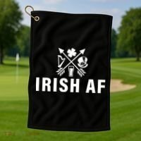 Irish AF Golf Towel thumb 1