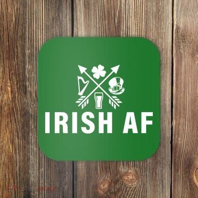 Irish AF Coaster