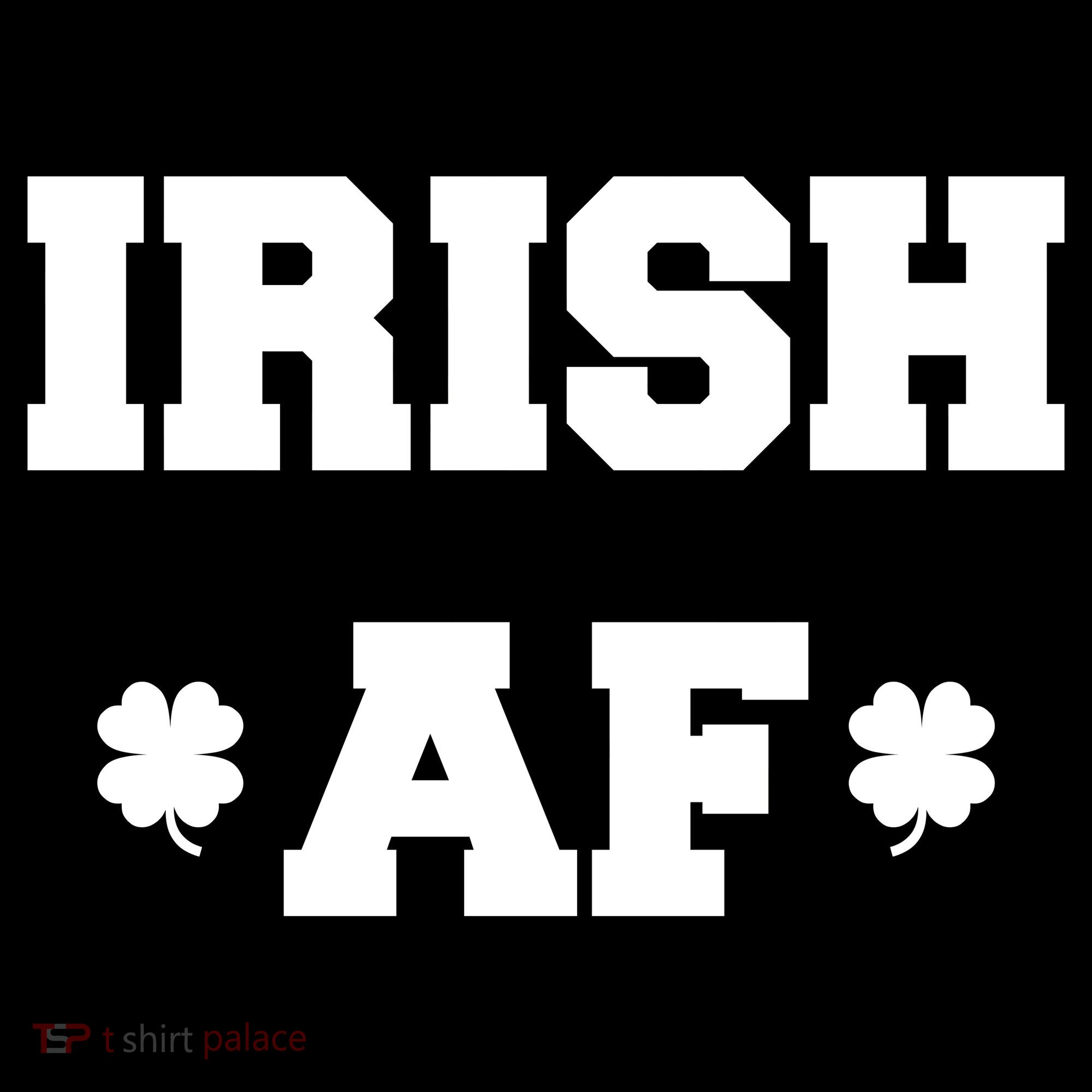 Irish AF St Patrick's Day Clover Bucket Hat