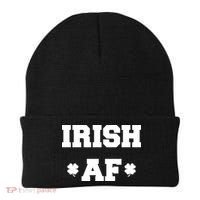 Irish AF St Patrick's Day Clover Beanie thumb 0