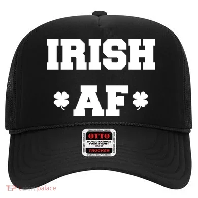 Irish AF St Patrick's Day Clover Hat