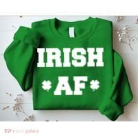 Irish AF St Patrick's Day Clover Sweatshirt thumb 2