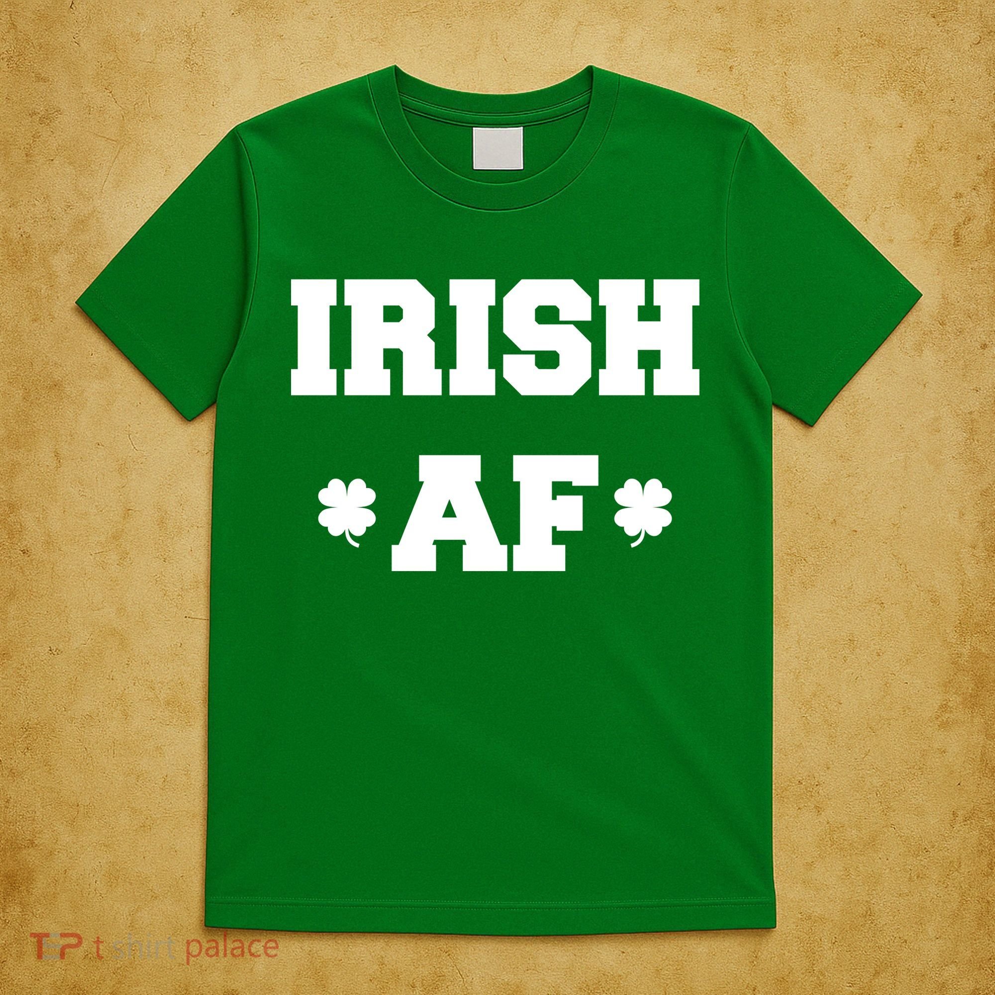 Irish AF St Patrick's Day Clover T-Shirt