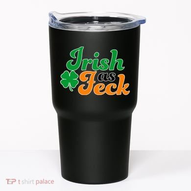 Irish as Feck Funny St. Patrick's Day Tumbler