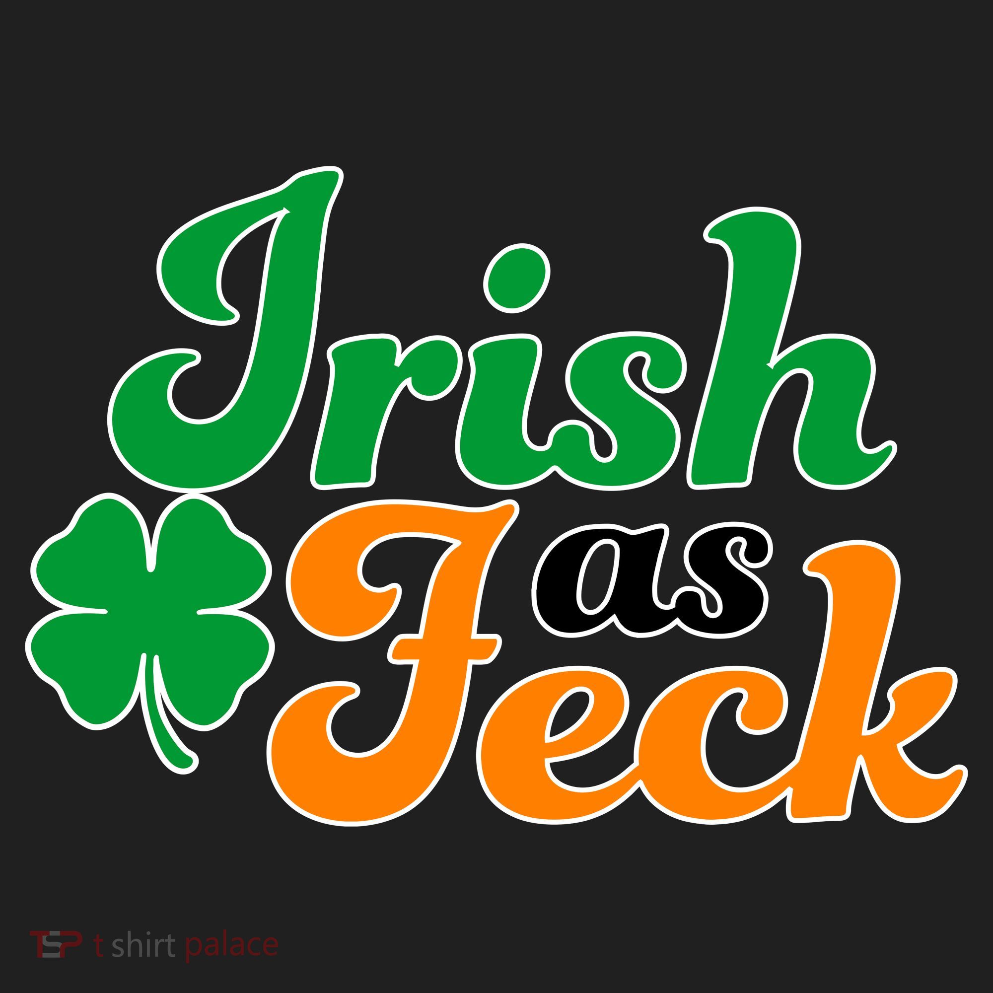 Irish as Feck Funny St. Patrick's Day Golf Towel