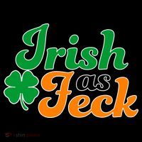 Irish as Feck Funny St. Patrick's Day Visor thumb 3