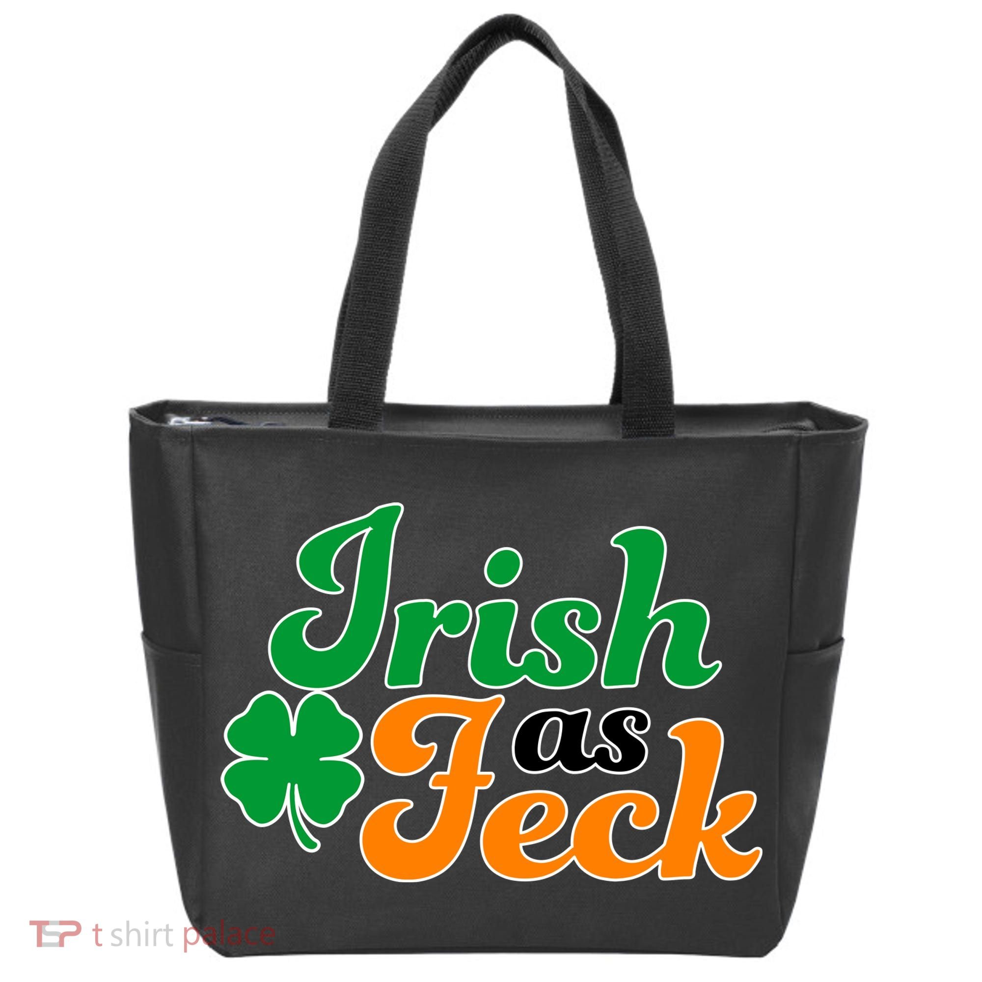 Irish as Feck Funny St. Patrick's Day Tote Bag
