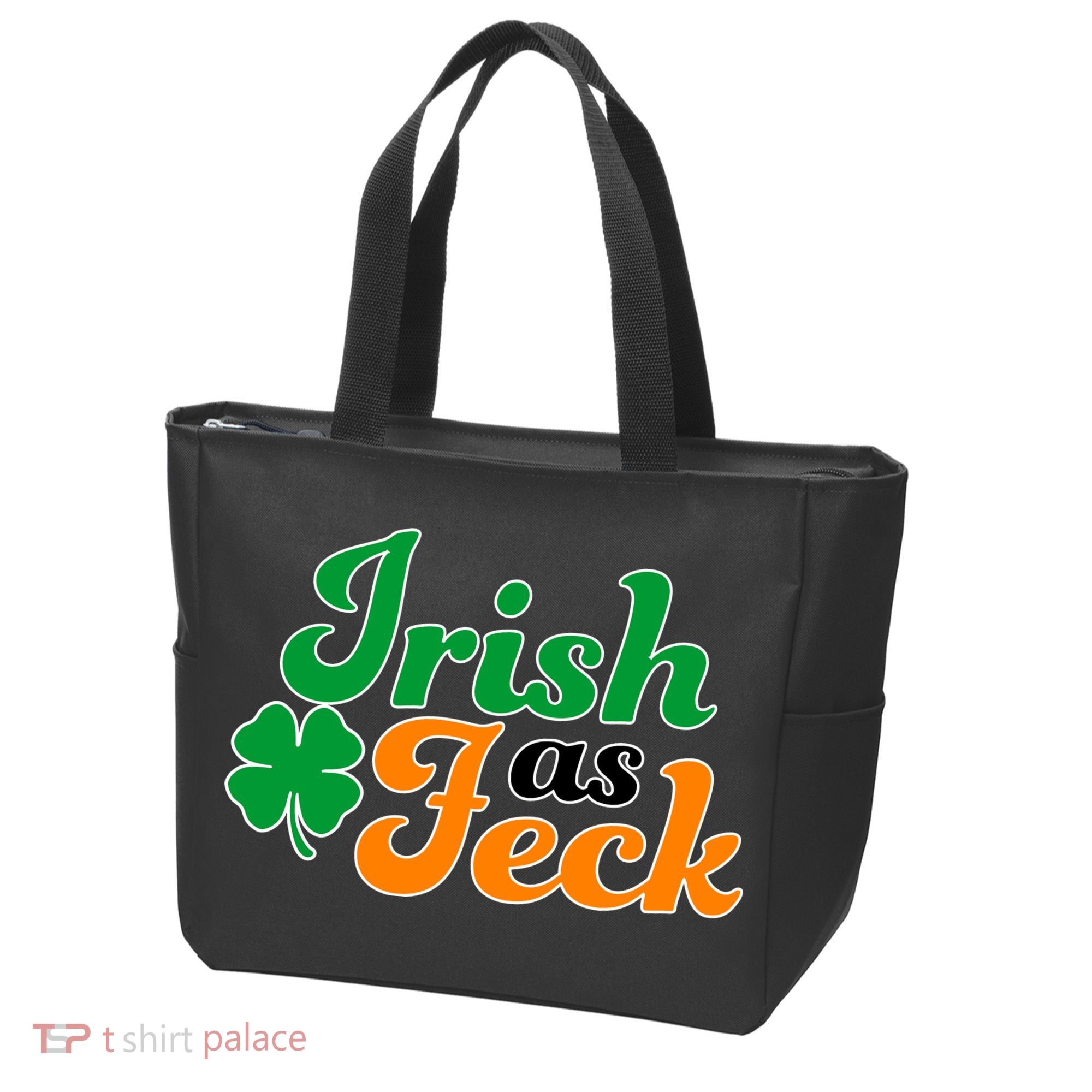 Irish as Feck Funny St. Patrick's Day Tote Bag
