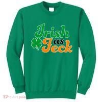 Irish as Feck Funny St. Patrick's Day Sweatshirt thumb 0