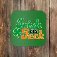 Irish as Feck Funny St. Patrick's Day Coaster thumb 0