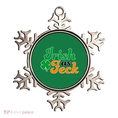 Irish as Feck Funny St. Patrick's Day Ornament
