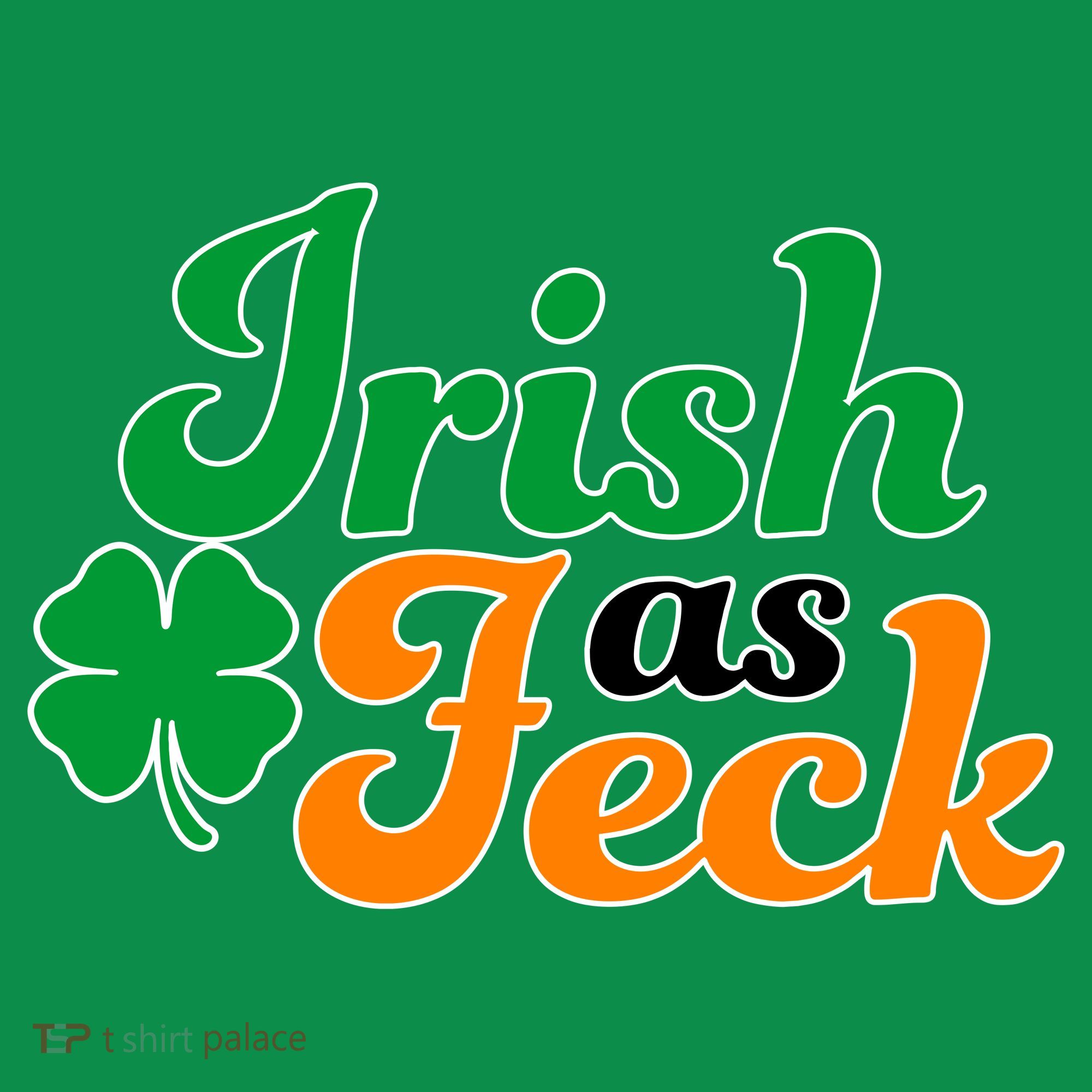 Irish as Feck Funny St. Patrick's Day Ornament