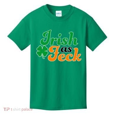 Irish as Feck Funny St. Patrick's Day Kids T-Shirt