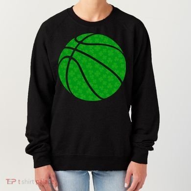Irish Basketball Shamrock Clover Women's Sweatshirt