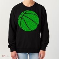 Irish Basketball Shamrock Clover Women's Sweatshirt thumb 0