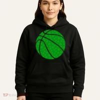Irish Basketball Shamrock Clover Hoodie thumb 5