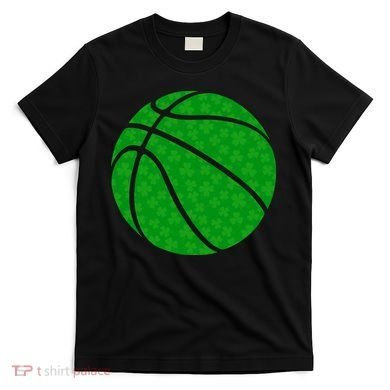 Irish Basketball Shamrock Clover T-Shirt