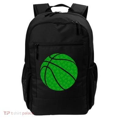 Irish Basketball Shamrock Clover Backpack