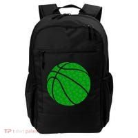 Irish Basketball Shamrock Clover Backpack thumb 0