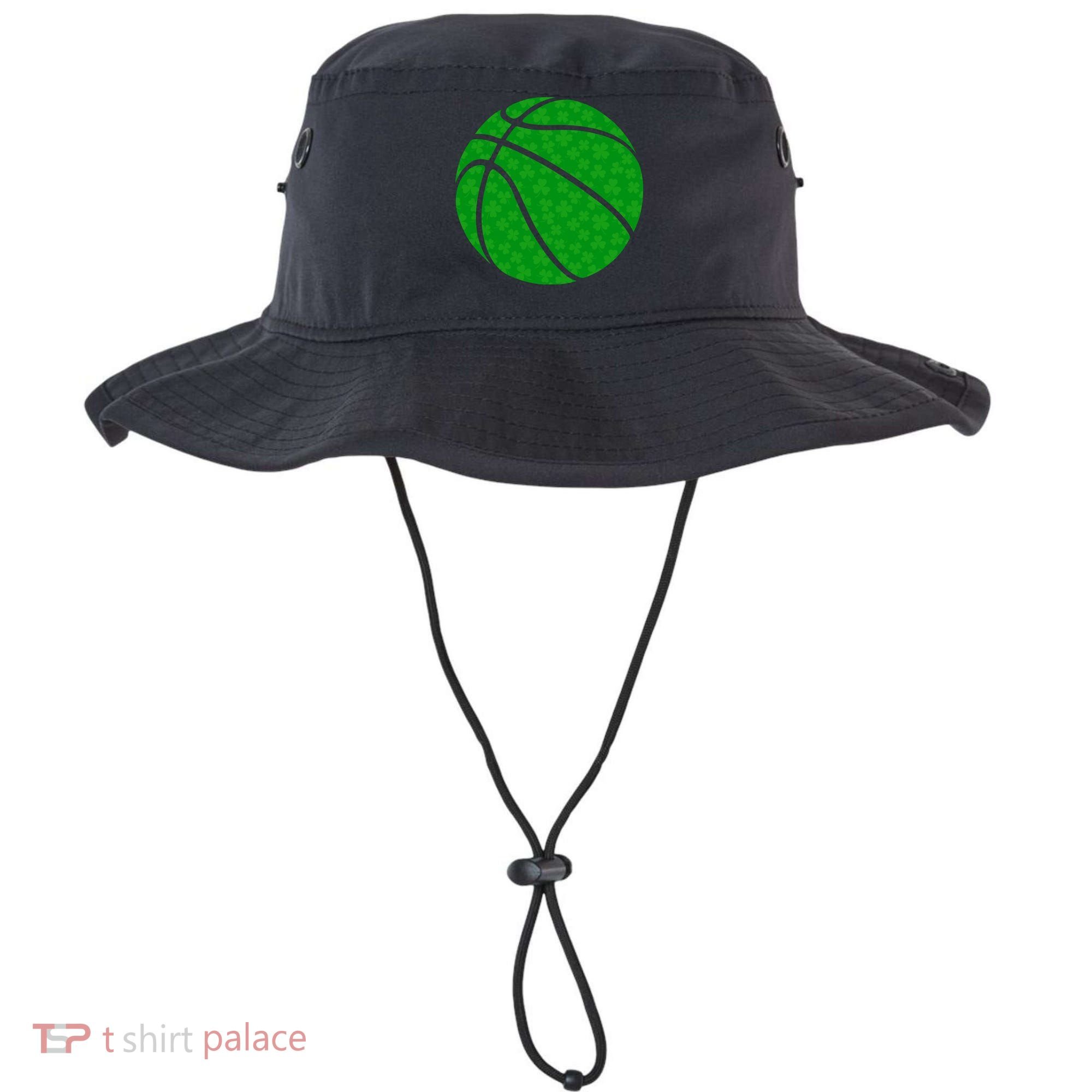 Irish Basketball Shamrock Clover Bucket Hat