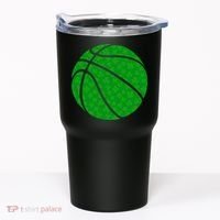 Irish Basketball Shamrock Clover Tumbler thumb 0