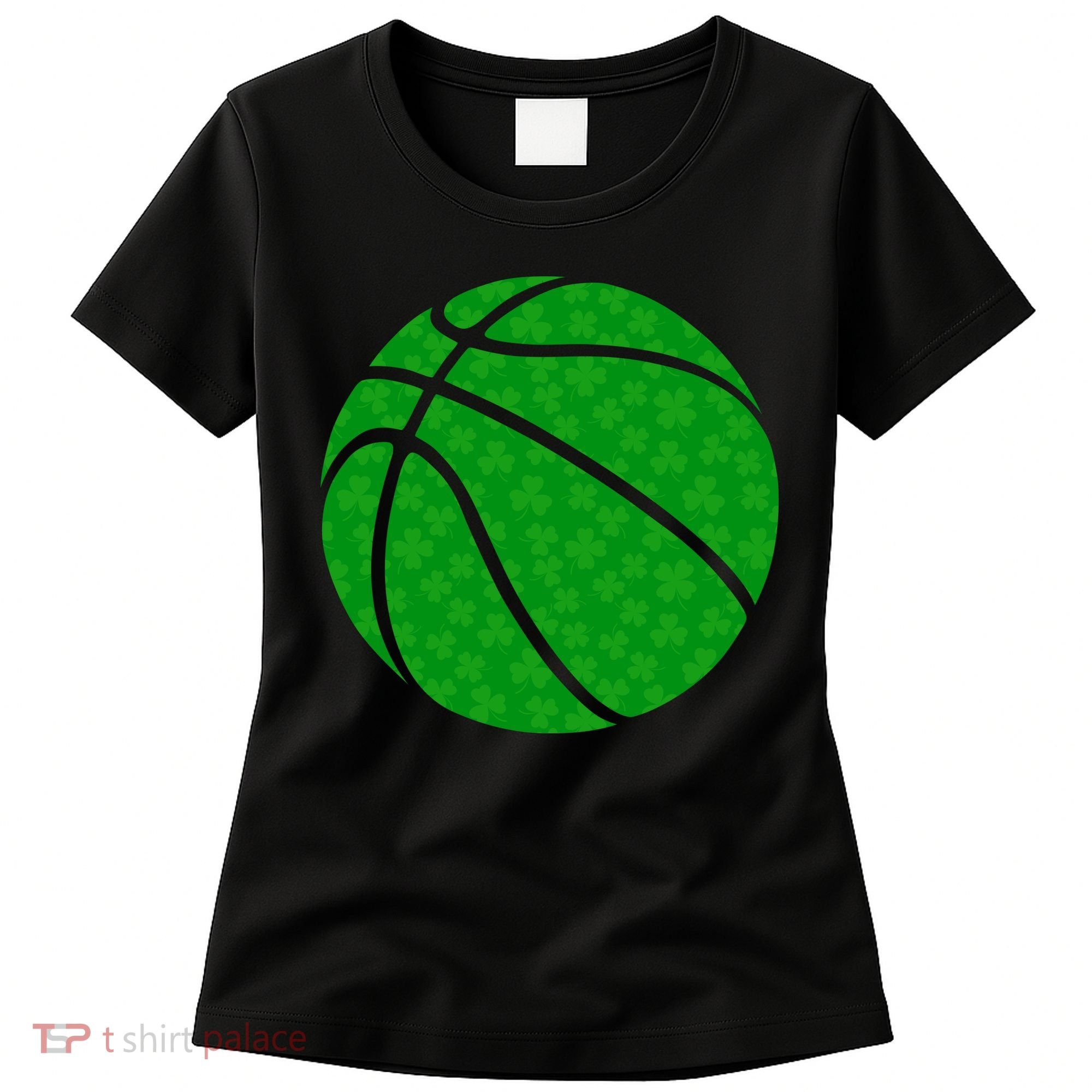 Irish Basketball Shamrock Clover Women's T-Shirt