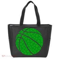 Irish Basketball Shamrock Clover Tote Bag thumb 0
