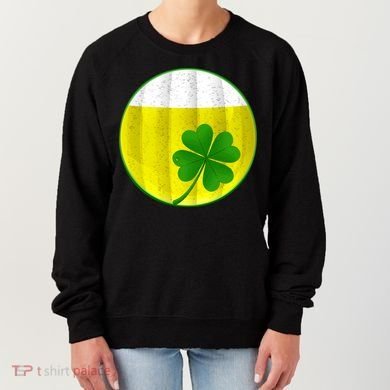 Irish Beer Clover Flag Women's Sweatshirt