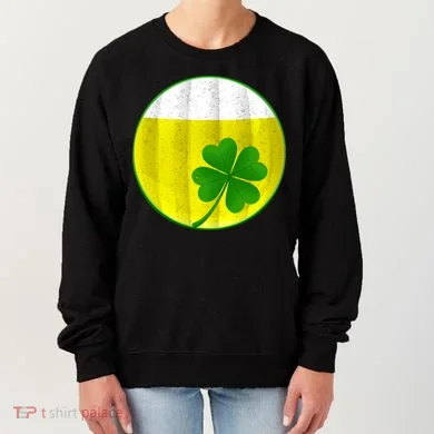 Irish Beer Clover Flag Women's Sweatshirt