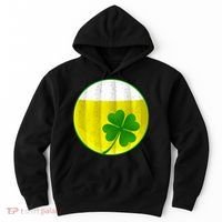 Irish Beer Clover Flag Hoodie thumb 0