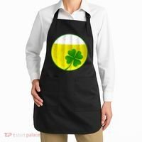 Irish Beer Clover Flag Apron thumb 2