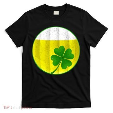 Irish Beer Clover Flag T-Shirt