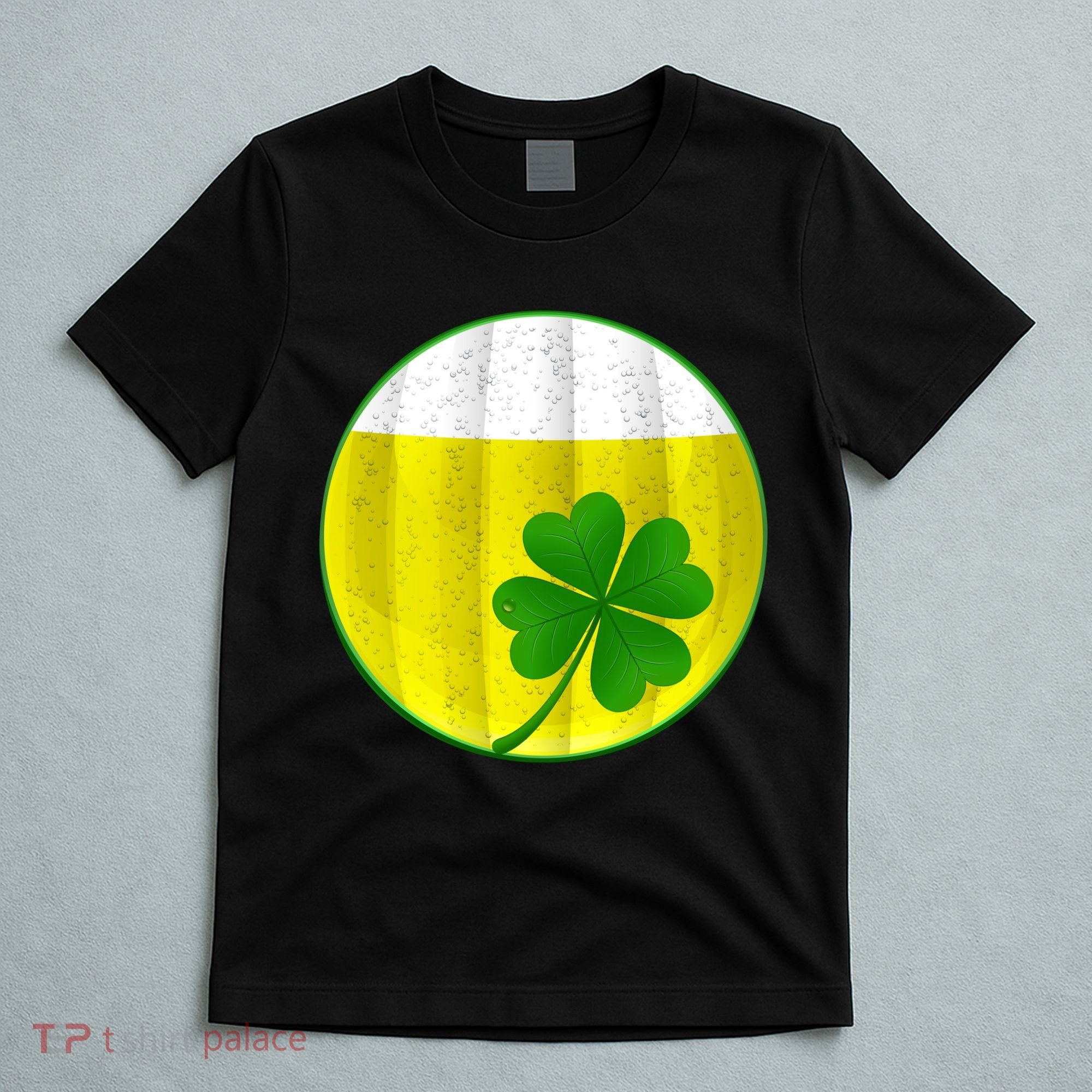 Irish Beer Clover Flag T-Shirt