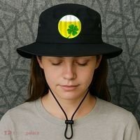 Irish Beer Clover Flag Bucket Hat thumb 3
