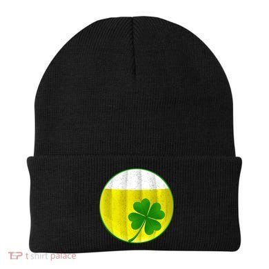 Irish Beer Clover Flag Beanie