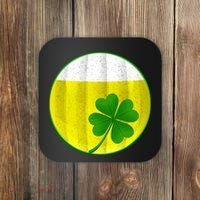 Irish Beer Clover Flag Coaster thumb 0