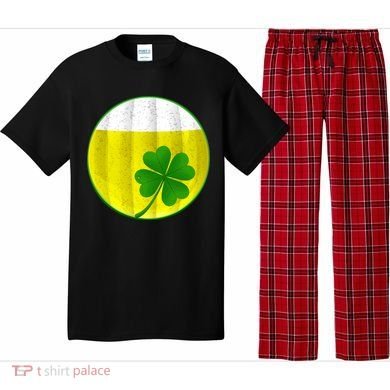 Irish Beer Clover Flag Pajama Set