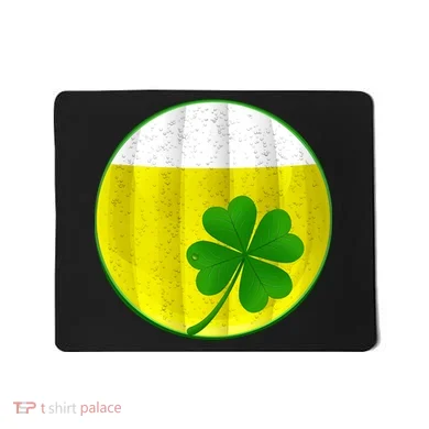 Irish Beer Clover Flag Mousepad