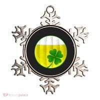 Irish Beer Clover Flag Ornament thumb 0