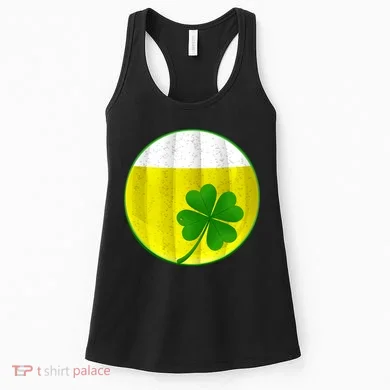 Irish Beer Clover Flag Women's Tank Top