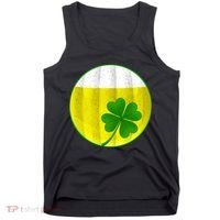 Irish Beer Clover Flag Tank Top thumb 0
