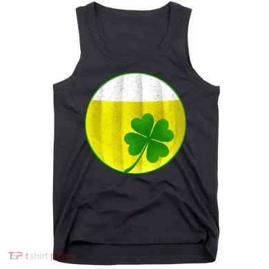 Irish Beer Clover Flag Tank Top