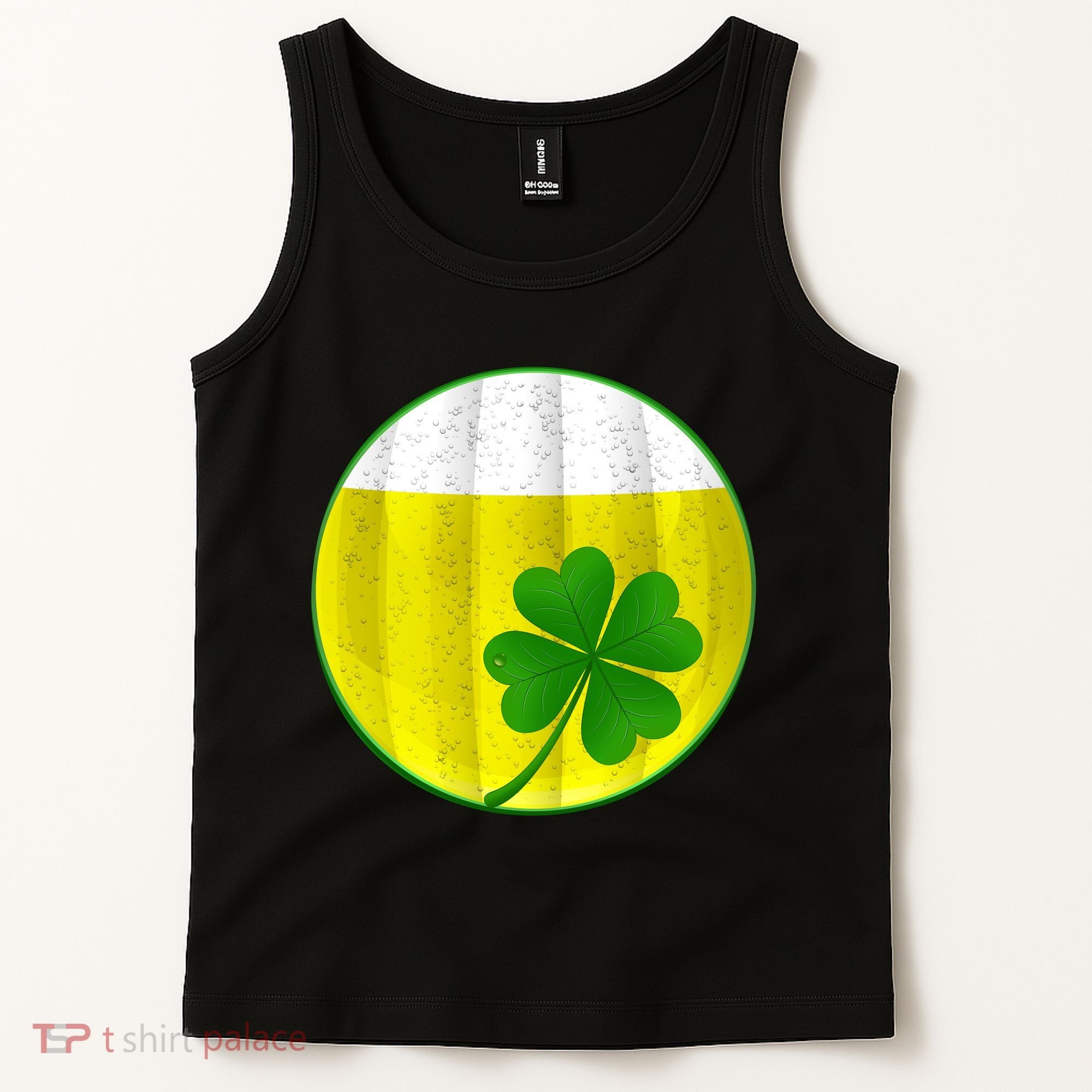 Irish Beer Clover Flag Tank Top