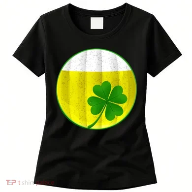 Irish Beer Clover Flag Women's T-Shirt