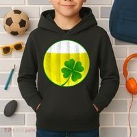 Irish Beer Clover Flag Kids Hoodie thumb 2