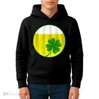 Irish Beer Clover Flag Kids Hoodie thumb 4