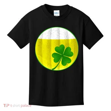 Irish Beer Clover Flag Kids T-Shirt