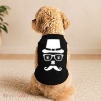 Irish Beer Mustache St. Patrick's Day Face Doggie Tank thumb 2